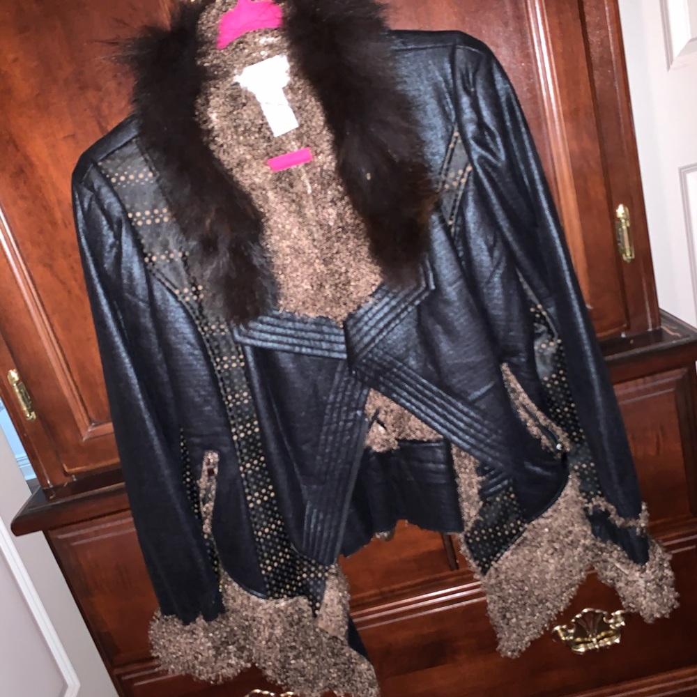 Real leather jacket
